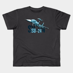 Soukhoî SU-24 Fighter Jet Kids T-Shirt